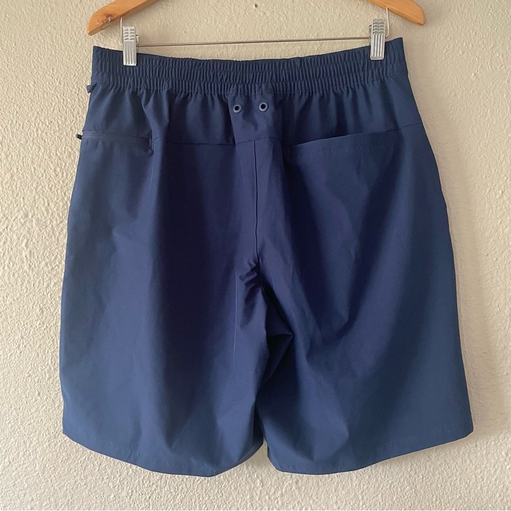 Lands’ End Active Shorts Men’s M Navy 8.5” Inseam Utility Hiking Outdoors - Picture 7 of 11